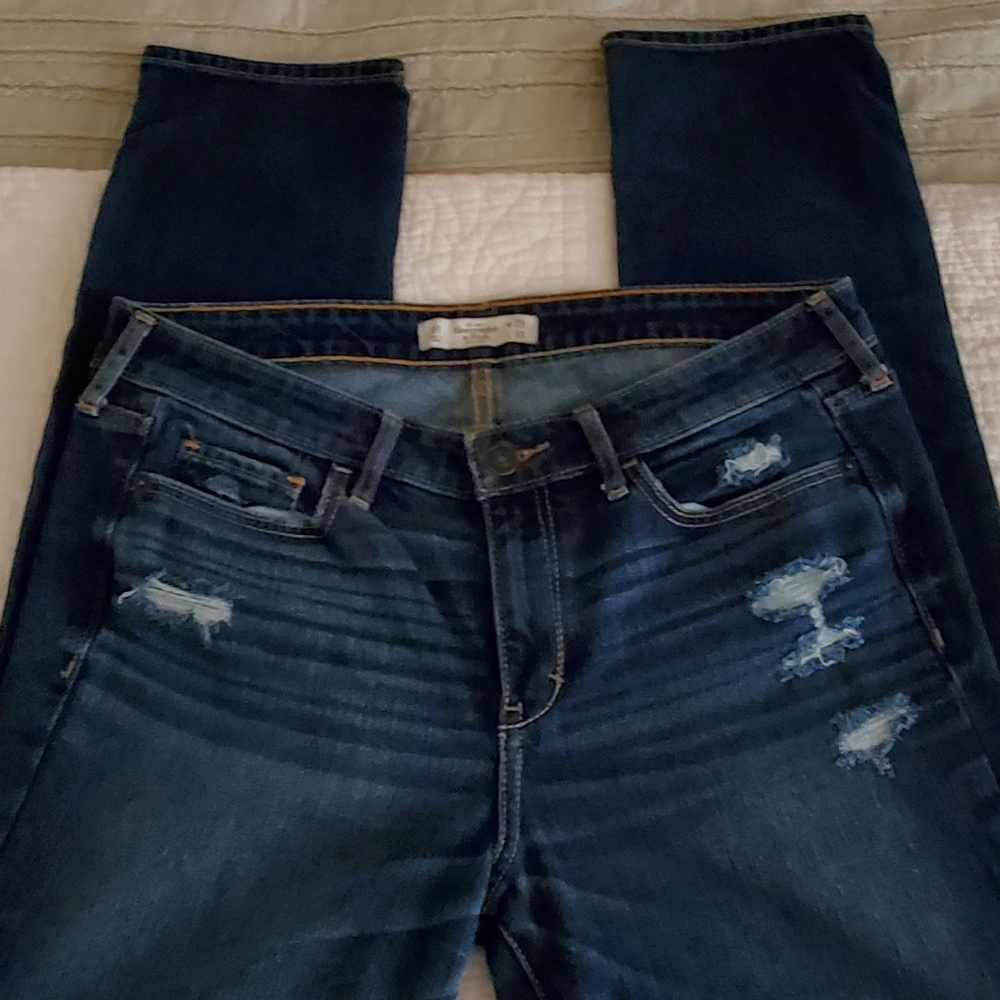 Abercrombie & Fitch 8R Vintage Jeans Distressed